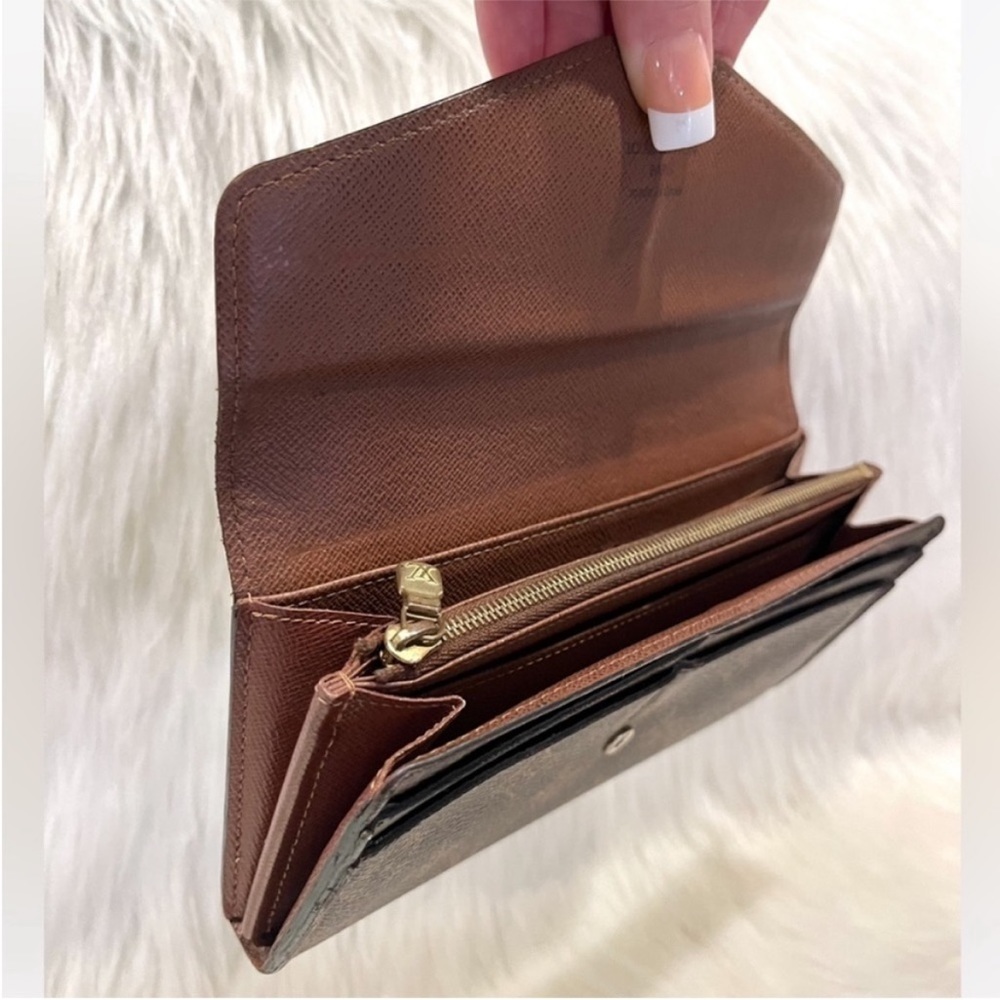 Authentic Louis Vuitton Portefeuille Sarah Long Wallet - Picture 10 of 12